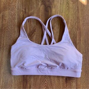 lululemon Energy Bra Pink Size 6